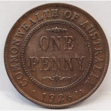 AUSTRALIA 1926 . ONE 1 PENNY